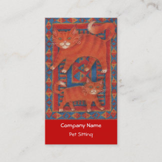 Mat Cats business card