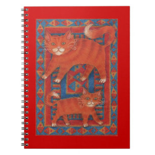 Mat Cats notebook border