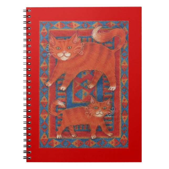 Mat Cats notebook border (Front)