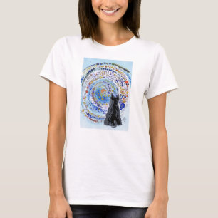 "Mata Art" Women's T-Shirt with Logos on Back