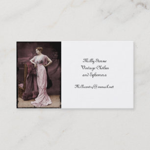 Mata Hari at the Theatre Business Card