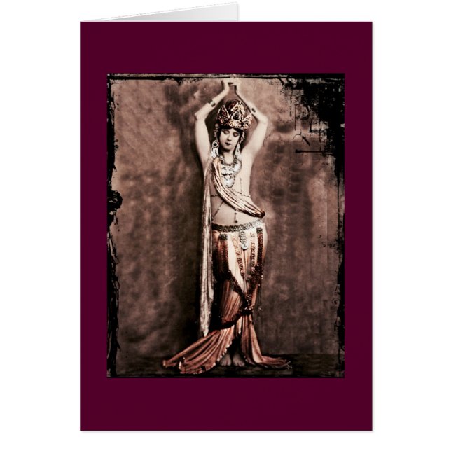 Mata Hari Belly Dancer Costume (Front)