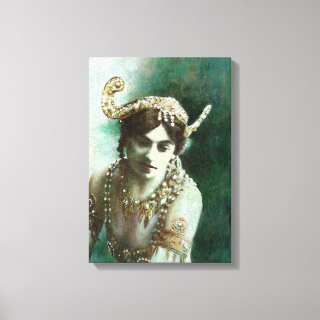 Mata Hari Canvas Print (Front)