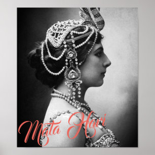 Mata Hari – Margaretha Geertruida Poster