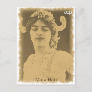 Mata Hari Postcard