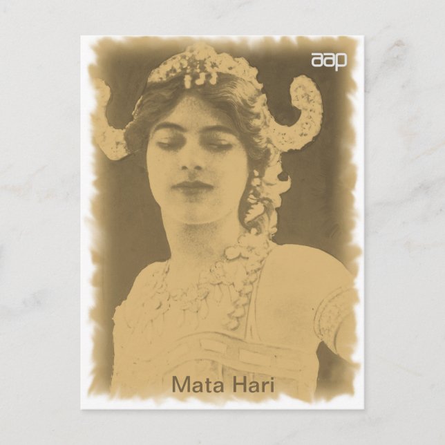 Mata Hari Postcard (Front)