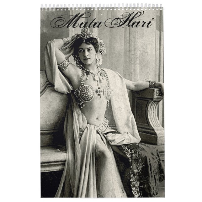Mata Hari - Vintage Calendar (Cover)