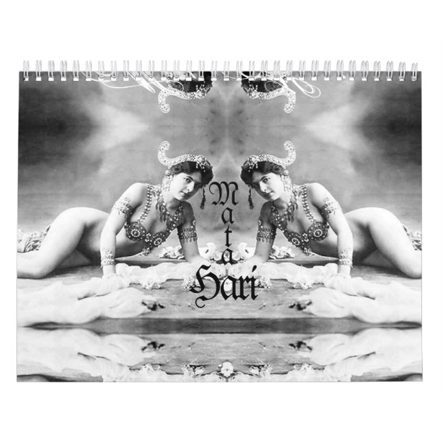 Mata Hari – Vintage  Calendar (Cover)