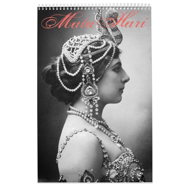Mata Hari – Vintage  Calendar (Cover)