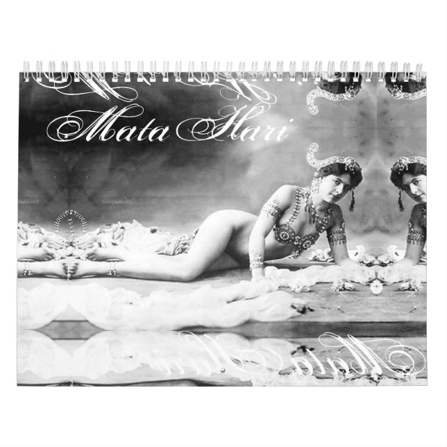 Mata Hari – Vintage  Calendar (Cover)