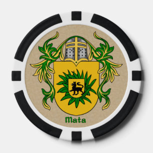 Mata Heraldic Arms Poker Chips