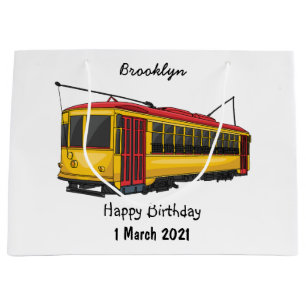 Mata trolley cartoon illustration large gift bag