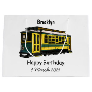 Mata trolley cartoon illustration large gift bag