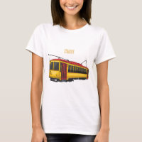 Mata trolley cartoon illustration