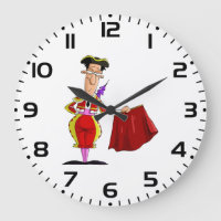 Matador with Red Cape Spanish Bullfighter