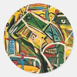 MATADORS CLASSIC ROUND STICKER