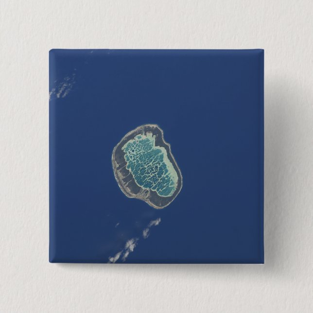 Mataiva Atoll, Tuamotu Archipelago 15 Cm Square Badge (Front)