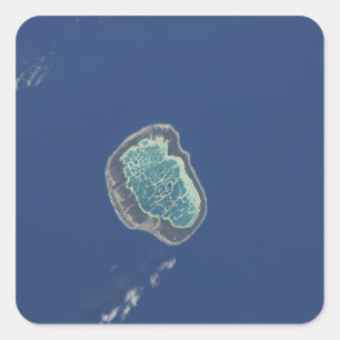 Mataiva Atoll, Tuamotu Archipelago Square Sticker