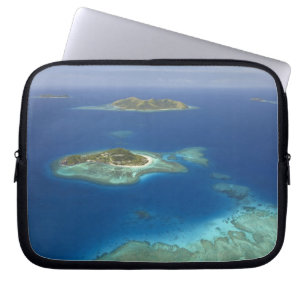Matamanoa Island and coral reef, Mamanuca Island Laptop Sleeve