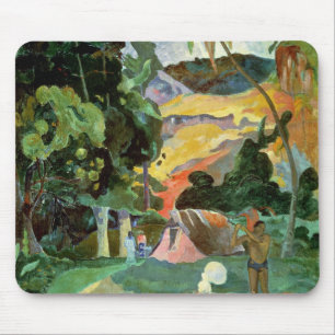 Matamoe or, Landscape with Peacocks, 1892 Mouse Mat