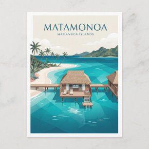 Matamonoa Island Fiji Postcard