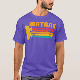 Matane Quebec Canada Vintage Distressed Souvenir T-Shirt