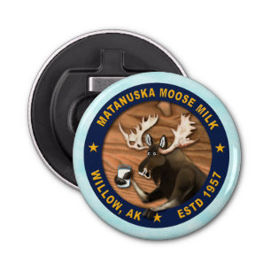 Matanuska Moose Milk Bottle Opener