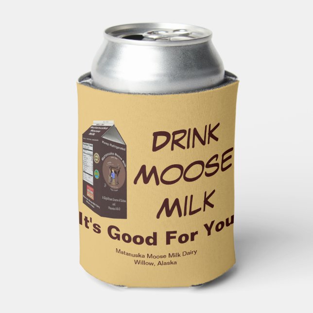 Matanuska Moose Milk Can Cooler (Can Front)
