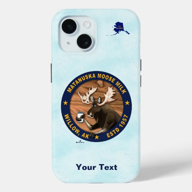 Matanuska Moose Milk Case-Mate iPhone Case (Back)