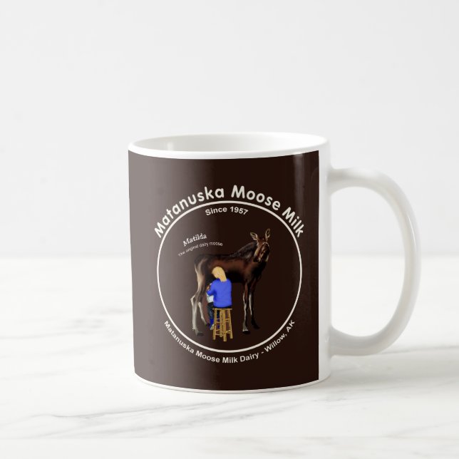 Matanuska Moose Milk Coffee Mug (Right)