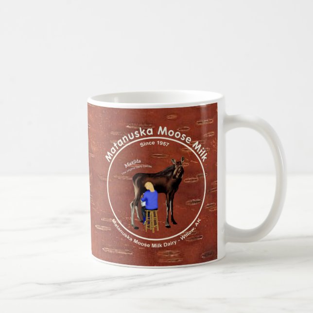 Matanuska Moose Milk Coffee Mug (Right)