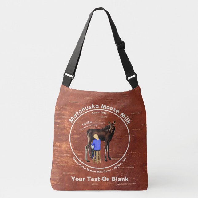 Matanuska Moose Milk Crossbody Bag (Front)