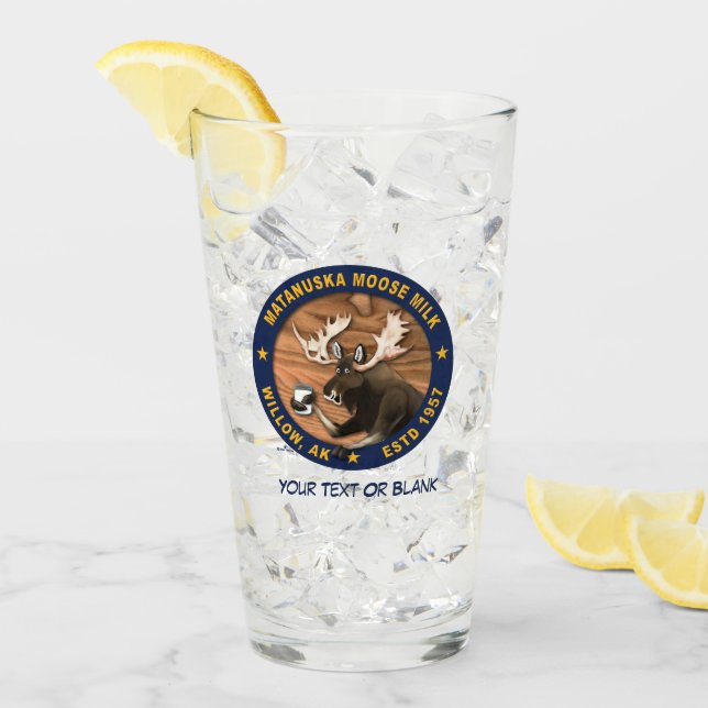 Matanuska Moose Milk Glass (Front Ice)