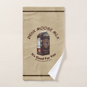 Matanuska Moose Milk Hand Towel