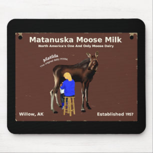 Matanuska Moose Milk Mouse Mat