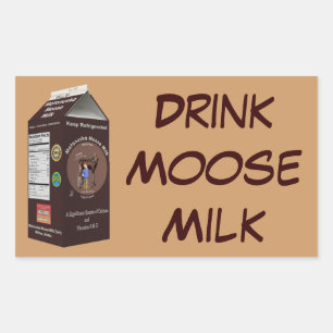 Matanuska Moose Milk Rectangular Sticker