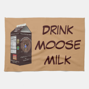 Matanuska Moose Milk Tea Towel