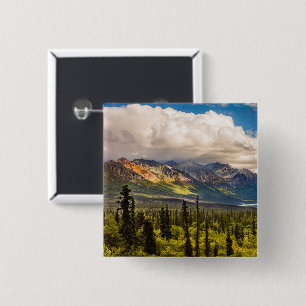 Matanuska valley, southcentral Alaska #2 15 Cm Square Badge