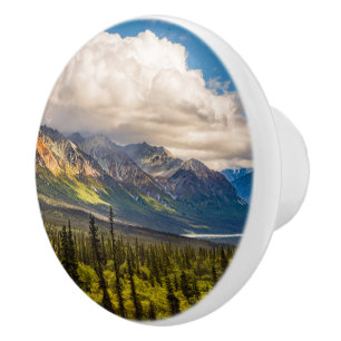 Matanuska valley, southcentral Alaska #2 Ceramic Knob