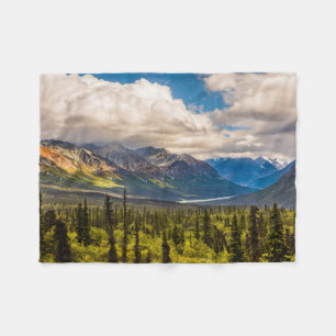Matanuska valley, southcentral Alaska #2 Fleece Blanket