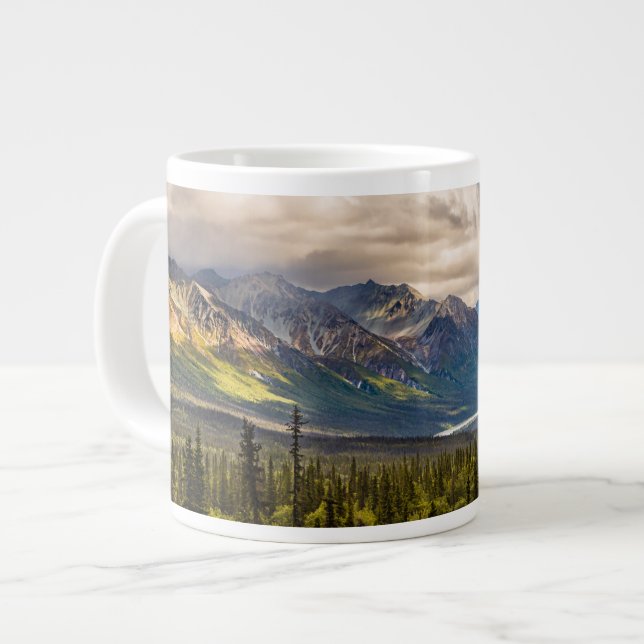 Matanuska valley, southcentral Alaska #2 Large Coffee Mug (Front Left)