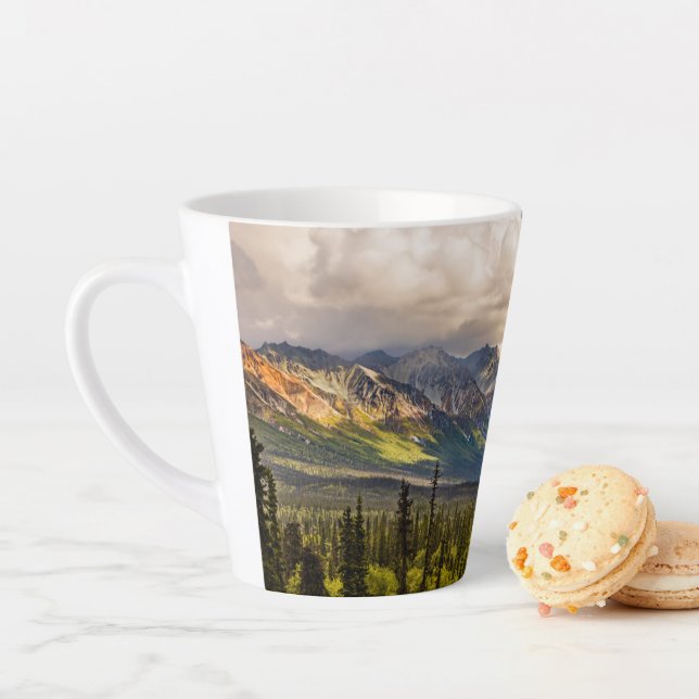 Matanuska valley, southcentral Alaska #2 Latte Mug (In Situ)