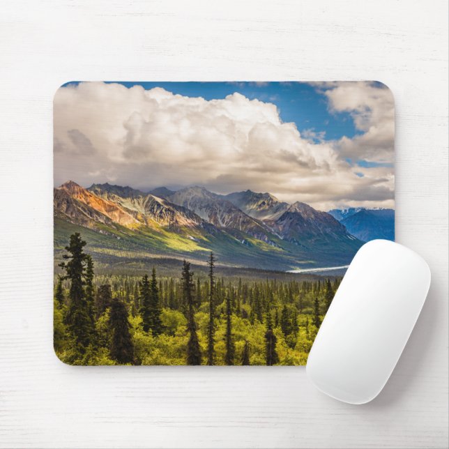 Matanuska valley, southcentral Alaska #2 Mouse Mat (With Mouse)