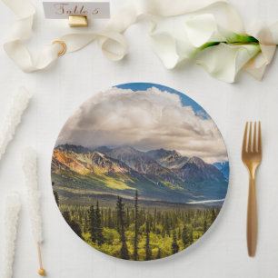 Matanuska valley, southcentral Alaska #2 Paper Plate