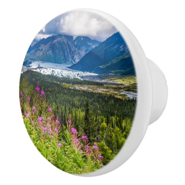 Matanuska Valley, Southcentral Alaska Ceramic Knob (Right)