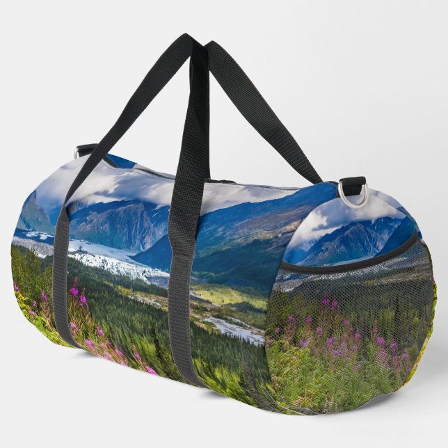Matanuska Valley, Southcentral Alaska Duffle Bag (Right Corner)