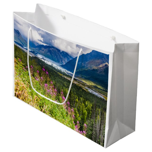 Matanuska Valley, Southcentral Alaska Large Gift Bag (Front Angled)