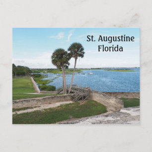 Matanzas Bay in St. Augustine Florida Postcard