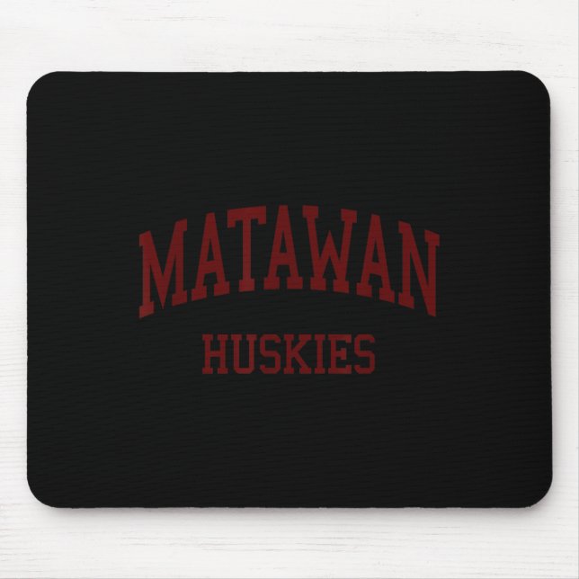 Matawan Regional High School Hs Aberdeen Nj Retro  Mouse Mat (Front)