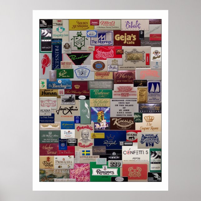 Match Books Poster (Front)